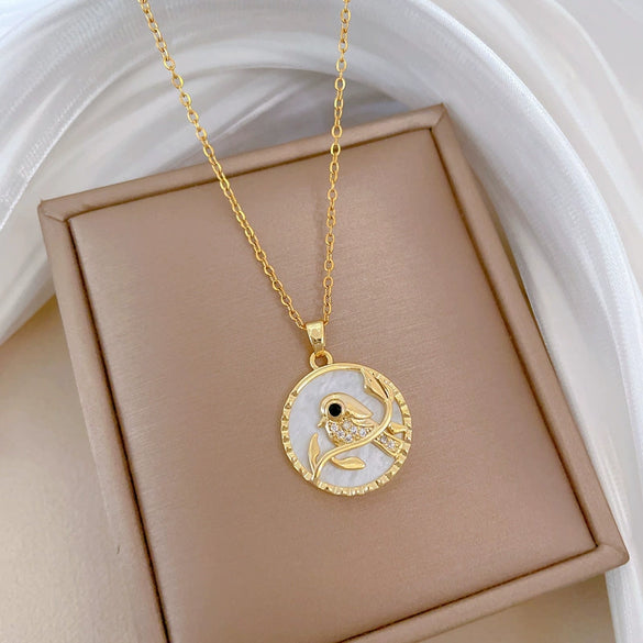 Wholesale Necklace Stainless Steel Copper Geometric Style For Women