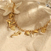 Wholesale Necklace Stainless Steel Geometric Animal Design Electroplating With Turtle Conch Dolphin Crab Shell