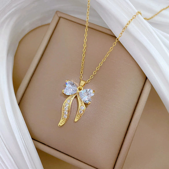 Wholesale Necklace Stainless Steel Geometric Cartoon Style For Unisex