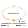 Wholesale Necklace Stainless Steel Geometric Daisy Design Jewelry For Women
