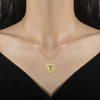 Wholesale Necklace Stainless Steel Geometric Style Copper Pendant For Unisex