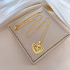 Wholesale Necklace Stainless Steel Geometric Style Copper Pendant For Women