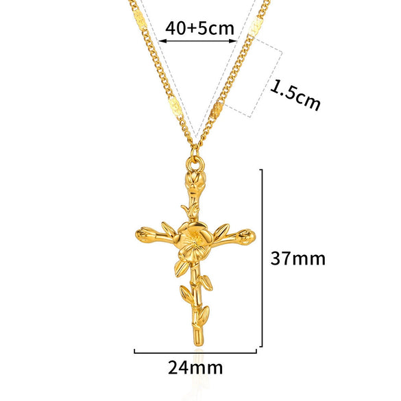 Wholesale Necklace Stainless Steel Gold Electroplated With Letters Numbers Text Pattern