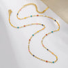 Wholesale Necklace Stainless Steel Handmade O Word Chain Geometric Style For Women