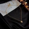 Wholesale Necklace Stainless Steel Heart Shape Electroplating Cold Style Versatile For Women
