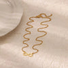 Wholesale Necklace Stainless Steel 18K Goldplated Geometric Eternal Infinity 8Shaped Pendant For Women