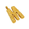 Wholesale Necklace Stainless Steel Letter Embossed Electroplating Design For Men And Women