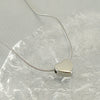 Wholesale Necklace Stainless Steel Love Heart Design Snake Chain With Letters Polishing For Women