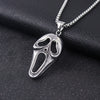 Wholesale Necklace Stainless Steel Skull Mask Ghostface Pendant Hip Hop Style With Cartoon Characters Leaves U Shape Geometric Animal Zodiac Patterns