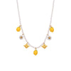 Wholesale Necklace Stainless Steel Titanium Steel Fruit Geometric Handmade Electroplated
