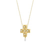 Wholesale Necklace Stainless Steel Titanium Steel Geometric Light Luxury Style Electroplating Baroque Pearl Zircon Diamond