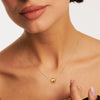 Wholesale Necklace Stainless Steel Titanium Steel Geometric Round Electroplated
