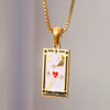 Wholesale Necklace Stainless Steel Titanium Steel Rectangular Pendant With Constellation Star Geometric Pattern Electroplating For Women