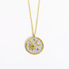 Wholesale Necklace Stainless Steel Titanium Steel Star Moon Geometric Twelve Constellations Dripping Oil Style For Women