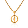 Wholesale Necklace Stainless Steel Titanium Steel Twist Chain Geometric Pattern Electroplating For Women