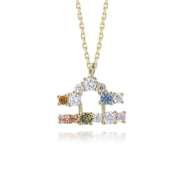 Wholesale Necklace 925 Sterling Silver Constellation Niche Design Electroplated