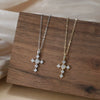 Wholesale Necklace 925 Sterling Silver Geometric Cross Electroplated Design For Women