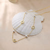 Wholesale Necklace 925 Sterling Silver Geometric Electroplating For Women