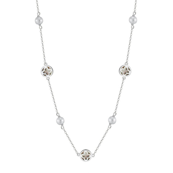 Wholesale Necklace 925 Sterling Silver Geometric Electroplating For Women
