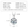 Wholesale Necklace 925 Sterling Silver Geometric Pendant Set With Diamonds Minimalist Style For Women