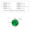 Wholesale Necklace 925 Sterling Silver Geometric Pendant Set With Diamonds Minimalist Style For Women