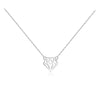 Wholesale Necklace 925 Sterling Silver Geometric Style Electroplated