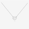 Wholesale Necklace 925 Sterling Silver Geometric Style Electroplated