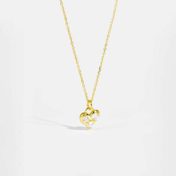 Wholesale Necklace 925 Sterling Silver Geometric Style Microinlaid With Diamonds Cross Chain Unisex