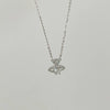 Wholesale Necklace 925 Sterling Silver Heart Shape With Saturn Planet Design For Women