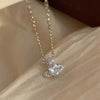 Wholesale Necklace 925 Sterling Silver Heart Shape With Saturn Planet Design For Women