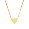 Wholesale Necklace 925 Sterling Silver Heartshaped Geometric Simple Light Luxury Women's Accessories