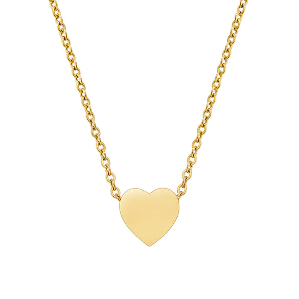 Wholesale Necklace 925 Sterling Silver Heartshaped Geometric Simple Light Luxury Women's Accessories