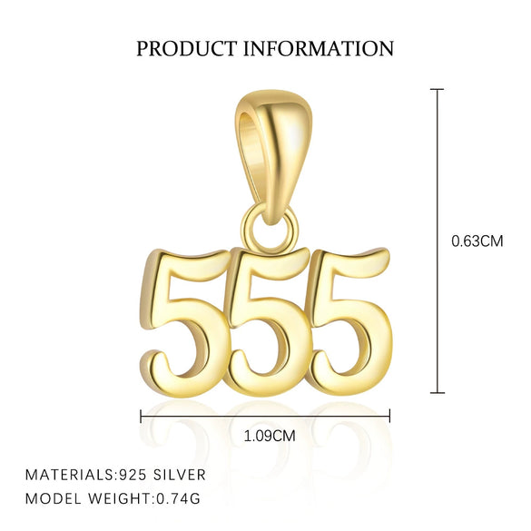 Wholesale Necklace 925 Sterling Silver Letters Numbers Text Electroplated For Women
