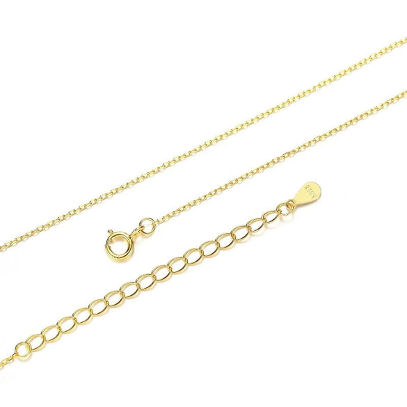 Wholesale Necklace 925 Sterling Silver Letters Numbers Text Electroplated For Women