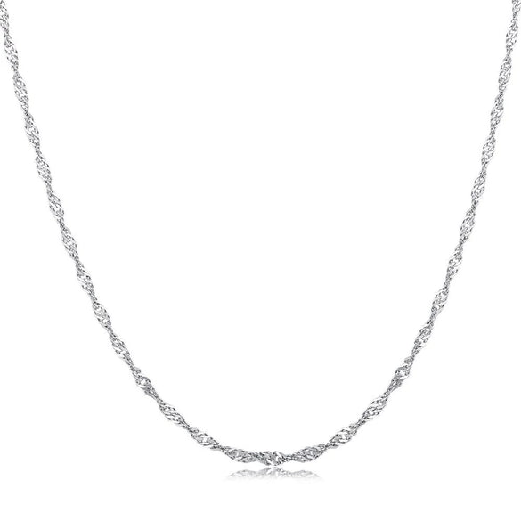 Wholesale Necklace 925 Sterling Silver Light Luxury Geometric Electroplated