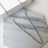 Wholesale Necklace 925 Sterling Silver Light Luxury Geometric Electroplated