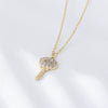 Wholesale Necklace 925 Sterling Silver Micro Inlaid Zircon Simple Elegant All Match Clavicle Jewelry For Women