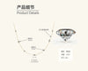 Wholesale Necklace 925 Sterling Silver Moissanite Fourleaf Clover Electroplating Ochain