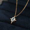 Wholesale Necklace 925 Sterling Silver Star Shape Electroplating