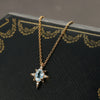 Wholesale Necklace 925 Sterling Silver Star Shape Electroplating