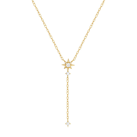 Wholesale Necklace 925 Sterling Silver Yshaped Tassel Geometric Electroplated For Women