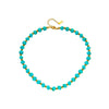 Wholesale Necklace Titanium Steel Geometric Pattern Woven Beaded Retro Electroplated