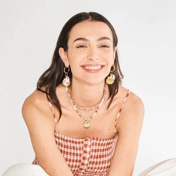 Wholesale Necklace Titanium Steel Heart Shape Pendant Electroplating Fashion