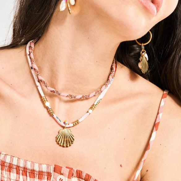 Wholesale Necklace Titanium Steel Heart Shape Pendant Electroplating Fashion