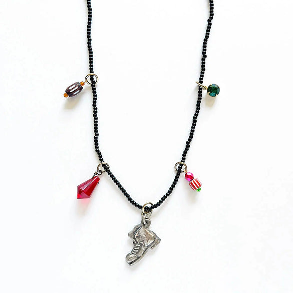 Wholesale Necklace Titanium Steel Heart Shape Pendant Electroplating