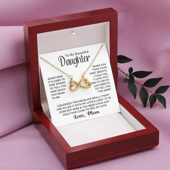 Wholesale Necklace Women's S925 Sterling Silver Infinite Heart Bow Geometric Ochain Electroplated