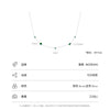 Wholesale Niche Geometric Silver 925 Sterling Silver Zircon Inlaid Necklace For Women With Cross Chain