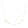 Wholesale Niche Geometric Silver 925 Sterling Silver Zircon Inlaid Necklace For Women With Cross Chain