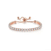 Wholesale Niche Simple Geometric Copper Zircon Unisex Bracelet Jewelry Accessories