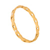 Wholesale Niche Style Titanium Steel 18K Gold Plated Zircon Inlaid Women's Bracelet Jewelry